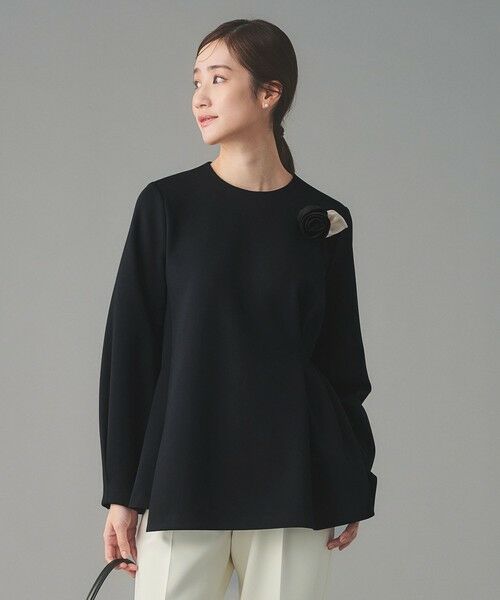 UNITED ARROWS / ユナイテッドアローズ シャツ・ブラウス | SPONGY クルーネック ギャザー ブラウス | 詳細26