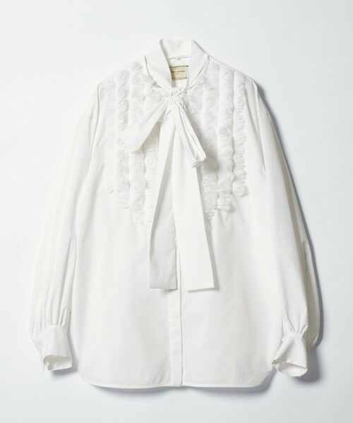 UNITED ARROWS / ユナイテッドアローズ シャツ・ブラウス | タックフリル ボウ ブラウス | 詳細5