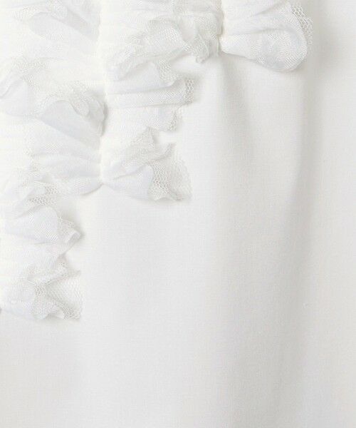 UNITED ARROWS / ユナイテッドアローズ シャツ・ブラウス | タックフリル ボウ ブラウス | 詳細9