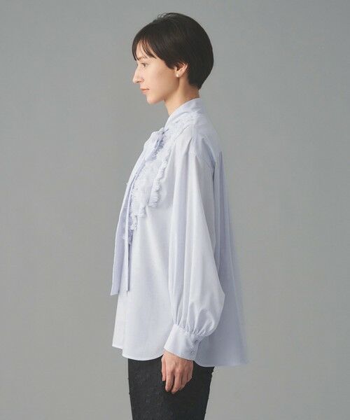 UNITED ARROWS / ユナイテッドアローズ シャツ・ブラウス | タックフリル ボウ ブラウス | 詳細13
