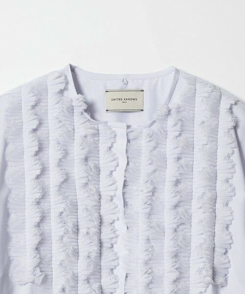 UNITED ARROWS / ユナイテッドアローズ シャツ・ブラウス | タックフリル ボウ ブラウス | 詳細18