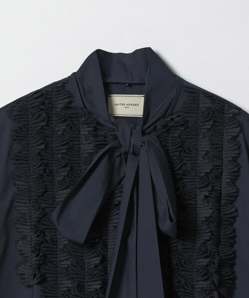 UNITED ARROWS / ユナイテッドアローズ シャツ・ブラウス | タックフリル ボウ ブラウス | 詳細27