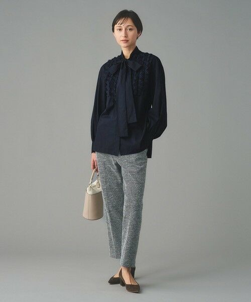 UNITED ARROWS / ユナイテッドアローズ シャツ・ブラウス | タックフリル ボウ ブラウス | 詳細24