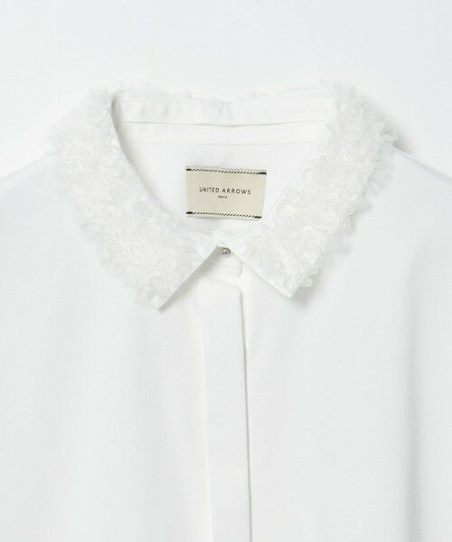 UNITED ARROWS / ユナイテッドアローズ シャツ・ブラウス | チュールカラー 2WAY ブラウス | 詳細7