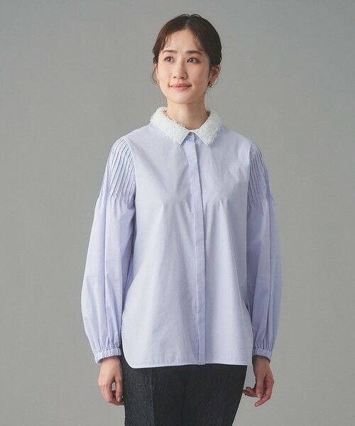 UNITED ARROWS / ユナイテッドアローズ シャツ・ブラウス | チュールカラー 2WAY ブラウス | 詳細13