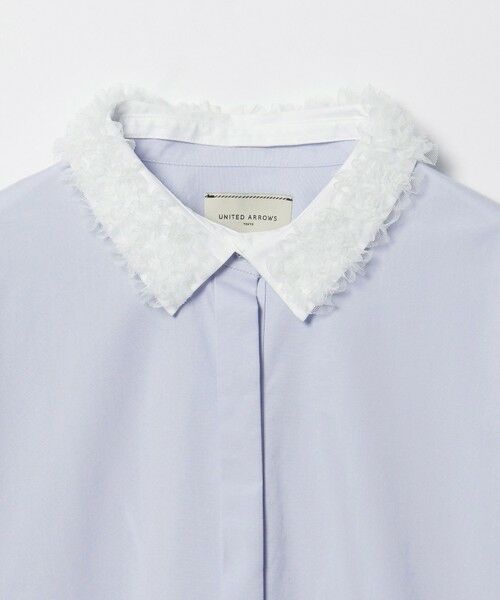 UNITED ARROWS / ユナイテッドアローズ シャツ・ブラウス | チュールカラー 2WAY ブラウス | 詳細18