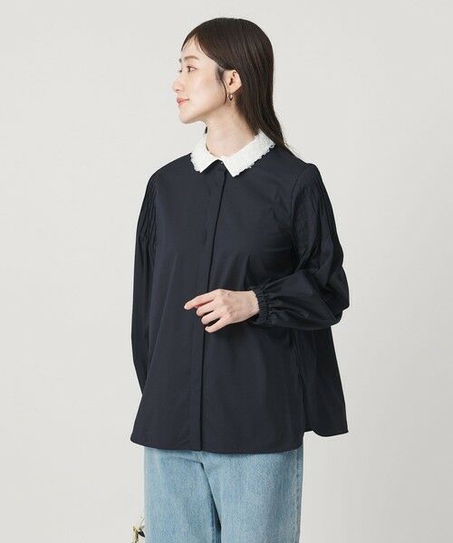 UNITED ARROWS / ユナイテッドアローズ シャツ・ブラウス | チュールカラー 2WAY ブラウス | 詳細26