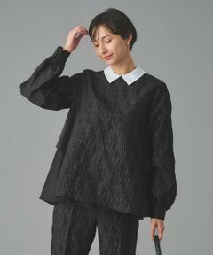 UNITED ARROWS / ユナイテッドアローズ シャツ・ブラウス | GISHA 2トーン ジャガード ブラウス