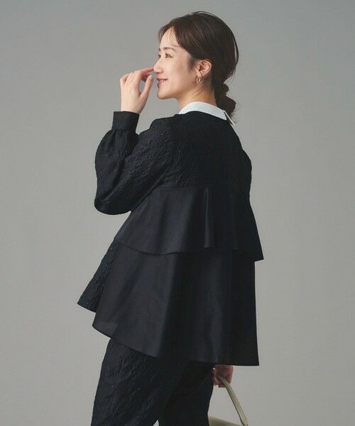 UNITED ARROWS / ユナイテッドアローズ シャツ・ブラウス | GISHA 2トーン ジャガード ブラウス | 詳細24