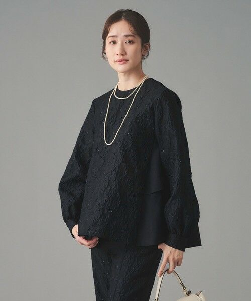 UNITED ARROWS / ユナイテッドアローズ シャツ・ブラウス | GISHA 2トーン ジャガード ブラウス | 詳細27