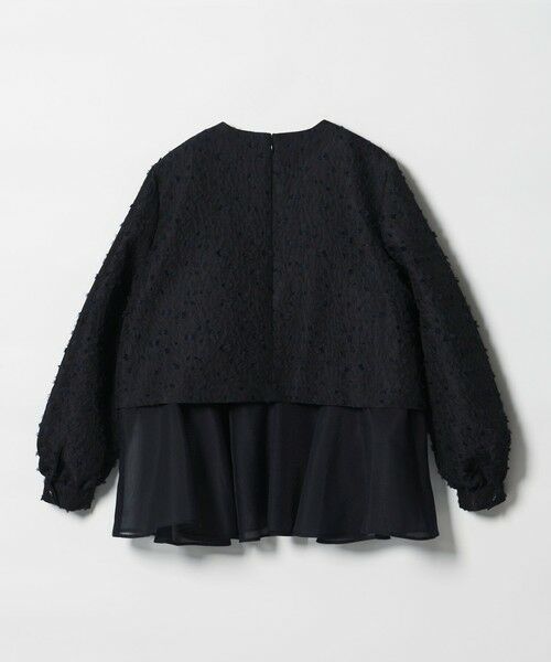 UNITED ARROWS / ユナイテッドアローズ シャツ・ブラウス | フラワー カットジャガード コンビブラウス | 詳細13