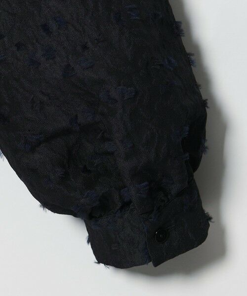 UNITED ARROWS / ユナイテッドアローズ シャツ・ブラウス | フラワー カットジャガード コンビブラウス | 詳細15