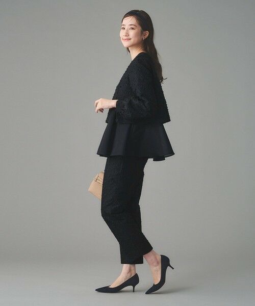 UNITED ARROWS / ユナイテッドアローズ シャツ・ブラウス | フラワー カットジャガード コンビブラウス | 詳細4