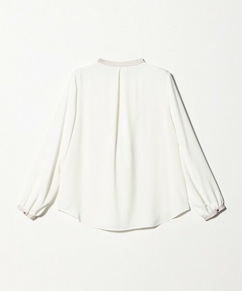 UNITED ARROWS / ユナイテッドアローズ シャツ・ブラウス | バイカラー パイピング ブラウス ‐ウォッシャブル‐ | 詳細4