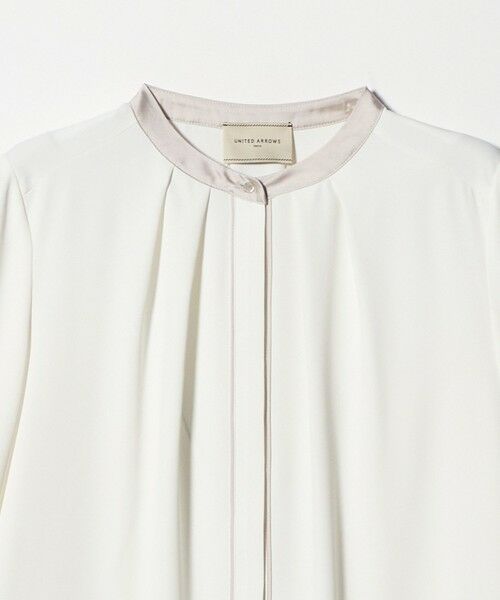 UNITED ARROWS / ユナイテッドアローズ シャツ・ブラウス | バイカラー パイピング ブラウス ‐ウォッシャブル‐ | 詳細5