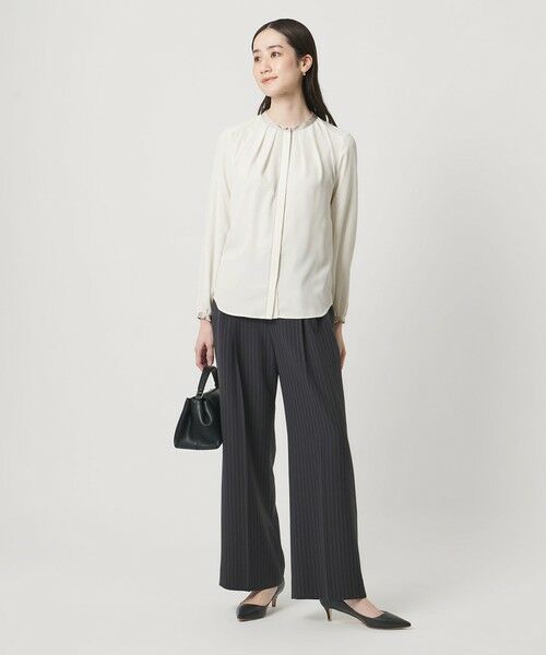 UNITED ARROWS / ユナイテッドアローズ シャツ・ブラウス | バイカラー パイピング ブラウス ‐ウォッシャブル‐ | 詳細2