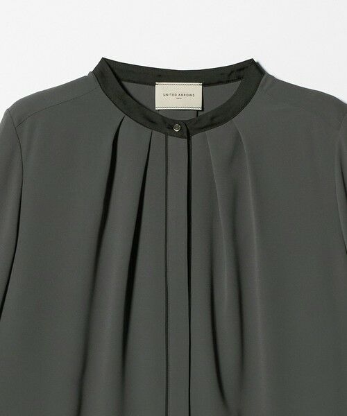 UNITED ARROWS / ユナイテッドアローズ シャツ・ブラウス | バイカラー パイピング ブラウス ‐ウォッシャブル‐ | 詳細15