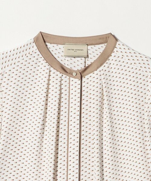 UNITED ARROWS / ユナイテッドアローズ シャツ・ブラウス | バイカラー パイピング ブラウス ‐ウォッシャブル‐ | 詳細23
