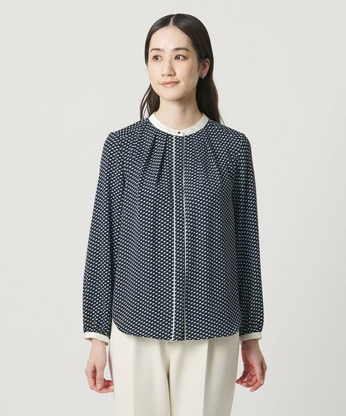 UNITED ARROWS / ユナイテッドアローズ シャツ・ブラウス | バイカラー パイピング ブラウス ‐ウォッシャブル‐ | 詳細27