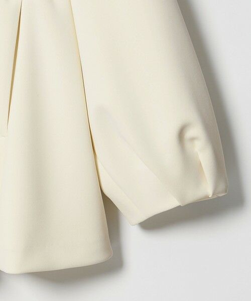 UNITED ARROWS / ユナイテッドアローズ ノーカラージャケット | SPONGY フリル ペプラム ジャケット | 詳細10