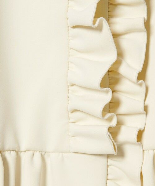 UNITED ARROWS / ユナイテッドアローズ ノーカラージャケット | SPONGY フリル ペプラム ジャケット | 詳細13