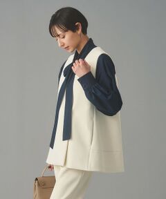 UNITED ARROWS / ユナイテッドアローズ ベスト | SPONGY バックフレア ベスト