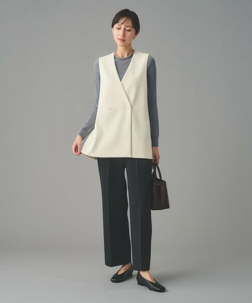 UNITED ARROWS / ユナイテッドアローズ ベスト | SPONGY バックフレア ベスト | 詳細5