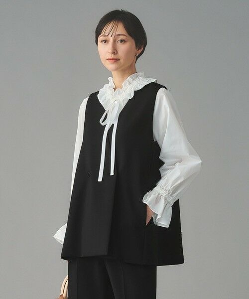 UNITED ARROWS / ユナイテッドアローズ ベスト | SPONGY バックフレア ベスト | 詳細8