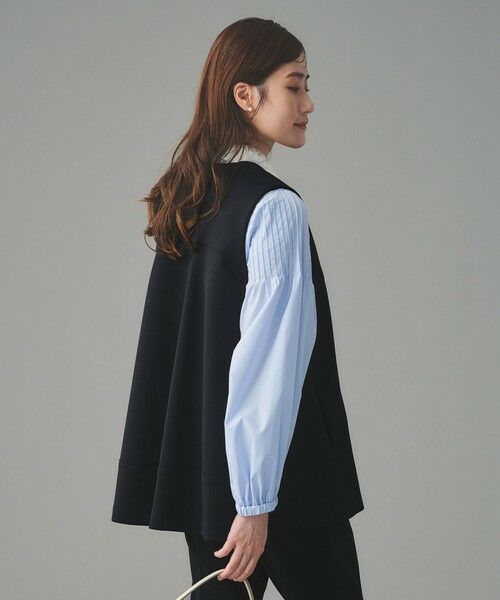 UNITED ARROWS / ユナイテッドアローズ ベスト | SPONGY バックフレア ベスト | 詳細18