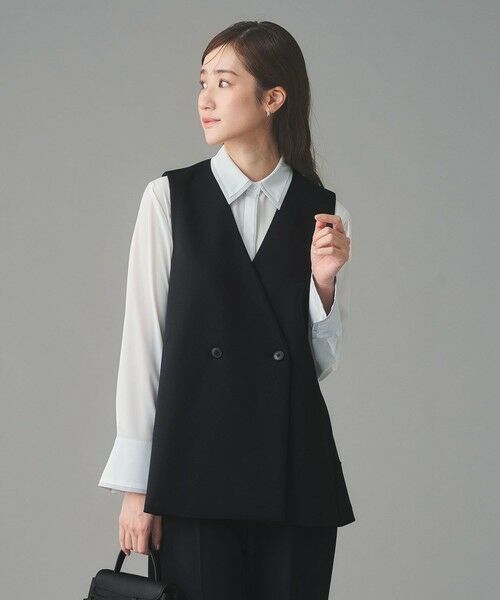 UNITED ARROWS / ユナイテッドアローズ ベスト | SPONGY バックフレア ベスト | 詳細21