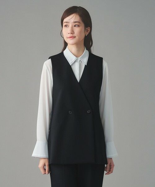 UNITED ARROWS / ユナイテッドアローズ ベスト | SPONGY バックフレア ベスト | 詳細24