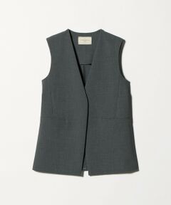 UNITED ARROWS / ユナイテッドアローズ ベスト | ダブルクロス ミドルベスト ‐ウォッシャブル‐