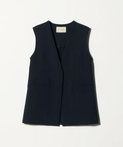 UNITED ARROWS / ユナイテッドアローズ ベスト | ダブルクロス ミドルベスト ‐ウォッシャブル‐