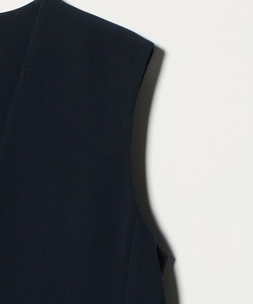 UNITED ARROWS / ユナイテッドアローズ ベスト | ダブルクロス ミドルベスト ‐ウォッシャブル‐ | 詳細7