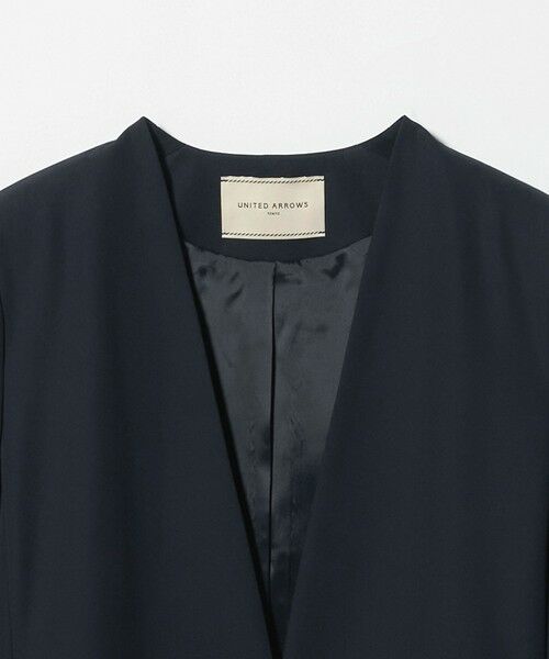 UNITED ARROWS / ユナイテッドアローズ ノーカラージャケット | ケープ ノーカラージャケット | 詳細6