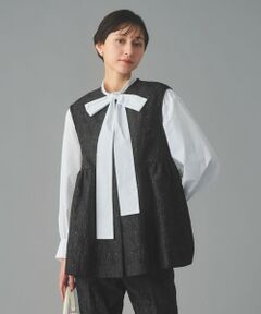 UNITED ARROWS / ユナイテッドアローズ ベスト | GISHA 2トーン ジャガード ベスト