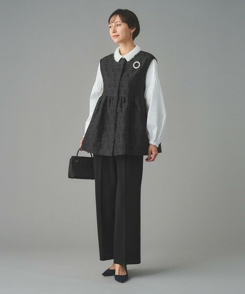 UNITED ARROWS / ユナイテッドアローズ ベスト | GISHA 2トーン ジャガード ベスト | 詳細5