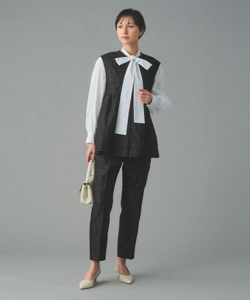 UNITED ARROWS / ユナイテッドアローズ ベスト | GISHA 2トーン ジャガード ベスト | 詳細2