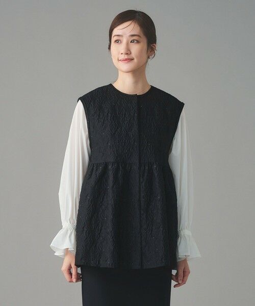 UNITED ARROWS / ユナイテッドアローズ ベスト | GISHA 2トーン ジャガード ベスト | 詳細19