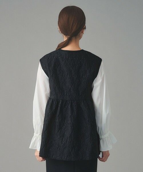UNITED ARROWS / ユナイテッドアローズ ベスト | GISHA 2トーン ジャガード ベスト | 詳細21