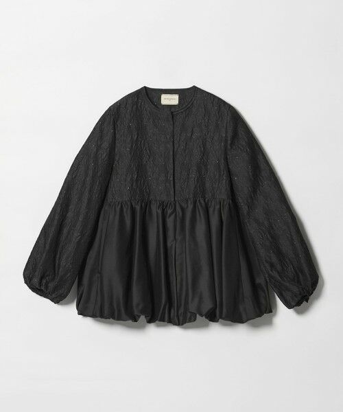 UNITED ARROWS / ユナイテッドアローズ ノーカラージャケット | GISHA 2トーン ジャガード ジャケット | 詳細12