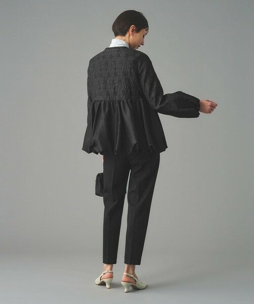 UNITED ARROWS / ユナイテッドアローズ ノーカラージャケット | GISHA 2トーン ジャガード ジャケット | 詳細5