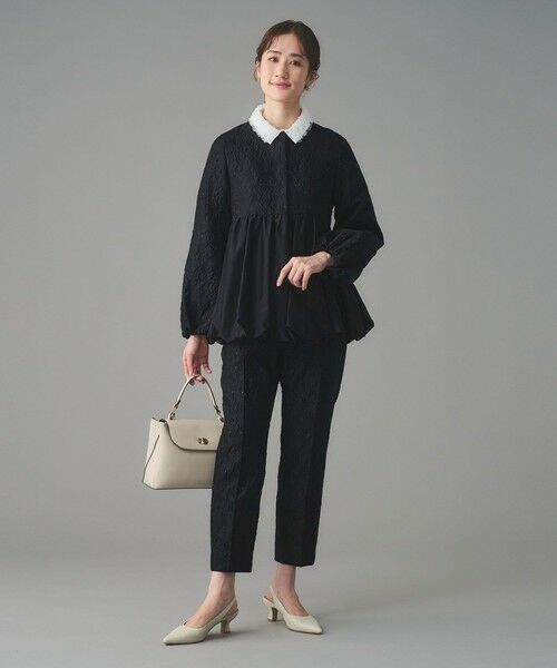 UNITED ARROWS / ユナイテッドアローズ ノーカラージャケット | GISHA 2トーン ジャガード ジャケット | 詳細21