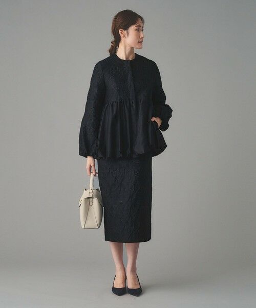 UNITED ARROWS / ユナイテッドアローズ ノーカラージャケット | GISHA 2トーン ジャガード ジャケット | 詳細23