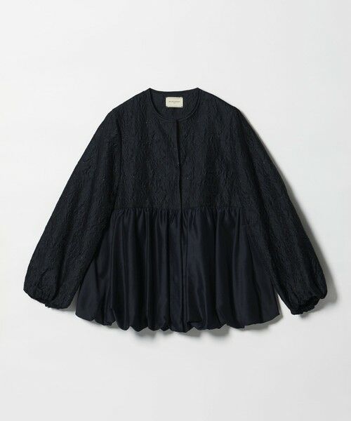 UNITED ARROWS / ユナイテッドアローズ ノーカラージャケット | GISHA 2トーン ジャガード ジャケット | 詳細24