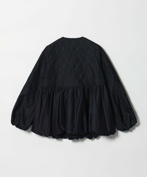 UNITED ARROWS / ユナイテッドアローズ ノーカラージャケット | GISHA 2トーン ジャガード ジャケット | 詳細25