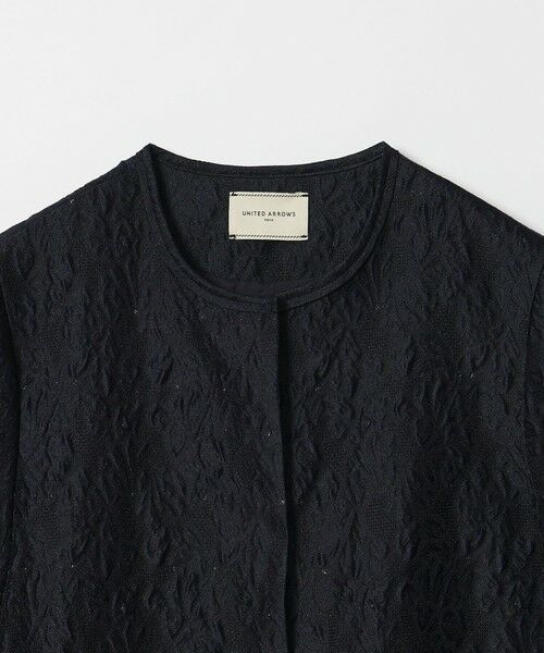 UNITED ARROWS / ユナイテッドアローズ ノーカラージャケット | GISHA 2トーン ジャガード ジャケット | 詳細26