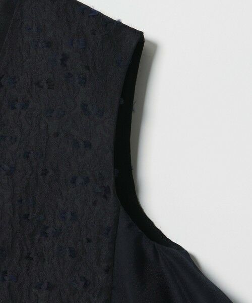 UNITED ARROWS / ユナイテッドアローズ ベスト | フラワー カットジャガード コンビ ベスト | 詳細13