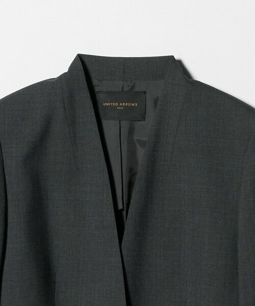UNITED ARROWS / ユナイテッドアローズ ノーカラージャケット | CANONICO ノーラペルジャケット 26SS | 詳細6