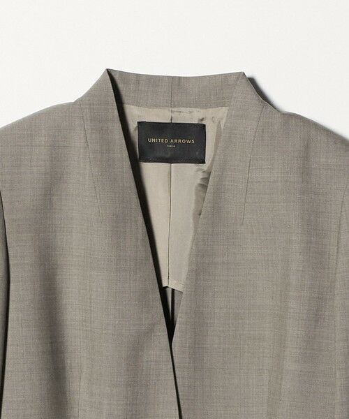 UNITED ARROWS / ユナイテッドアローズ ノーカラージャケット | CANONICO ノーラペルジャケット 26SS | 詳細16